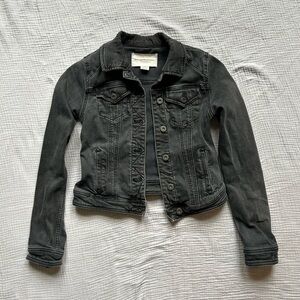 Anthropologie Pilcro Black Jean Jacket